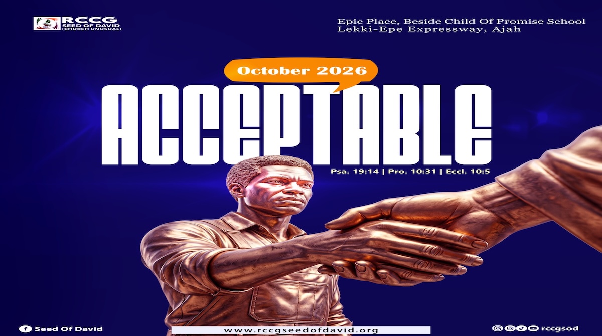 OCTOBER THANKSGIVING SERVICE